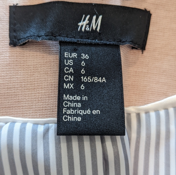 Dusty Pink H&M Knit Blazer - Picture 2 of 2